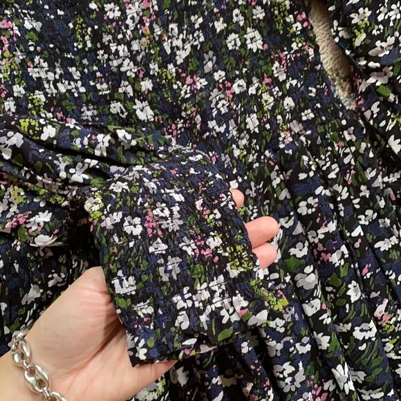 Ganni Georgette Floral Maxi Dress - 36 - Picture 6 of 10